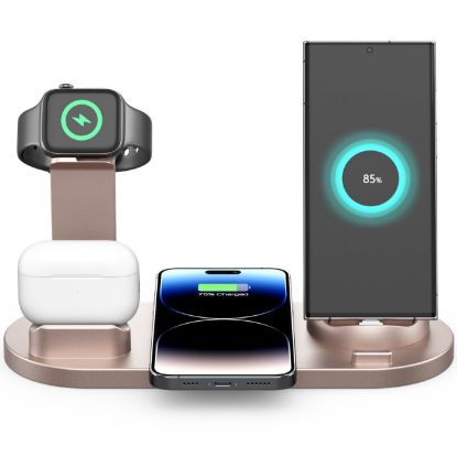 图片 新型专用型号三合一无线充电适配器